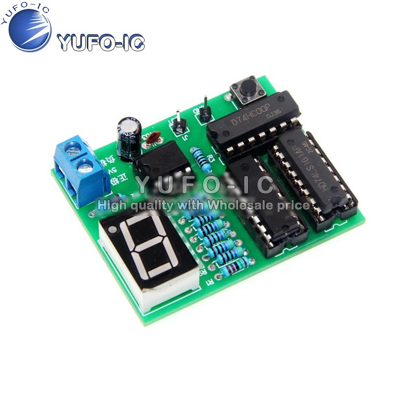 جناح العداد العشري، دائرة المنتج الإلكترونية البسيطة، اختبار التدريس، الإنتاج الإلكتروني، بكميات كبيرة