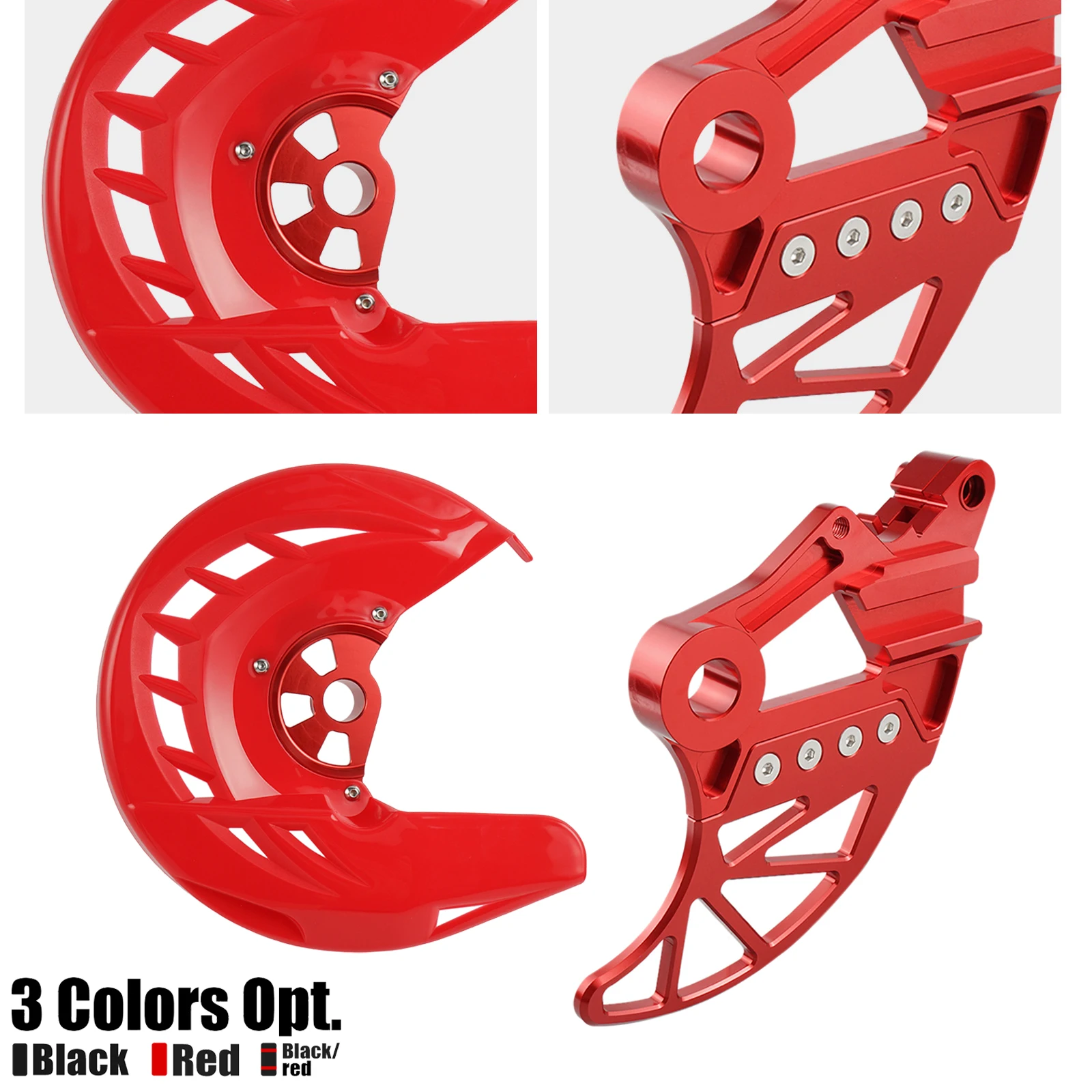 

For Beta RR 300 RR 250 2020-2024 Front Rear Brake Disc Guard Protector RR125 RR 200 2019-2024 RR 450 498 400 4T Enduro 2013-2014