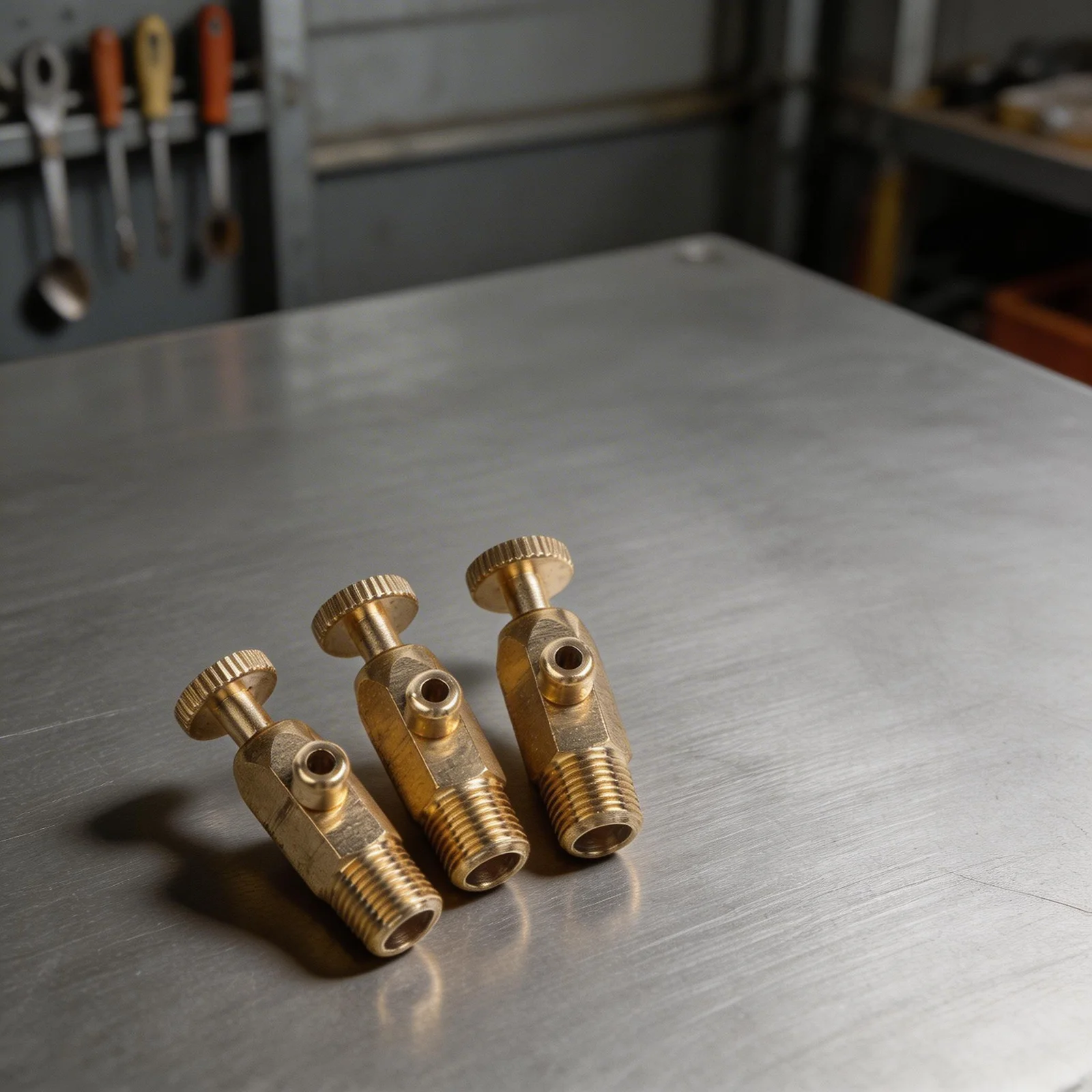 Air Pressure Release Valve with Brass Construction for Efficient Water Discharge in Traditional Radiator and Heating Systems