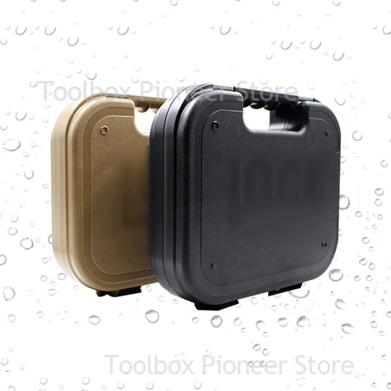 Tool Box Case Portable Tactical Gun Case Toolbox Gun Glock Waterproof Tactical ABS Multi Pistol Case Hunting Suitcase