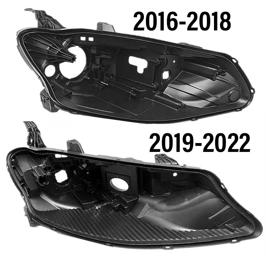 Wooeight 1Pc Front Headlight Base Cover Head Light Back Lid Head Lamp Back House Fit For Chevrolet Malibu XL 2016-2018 2019-2022