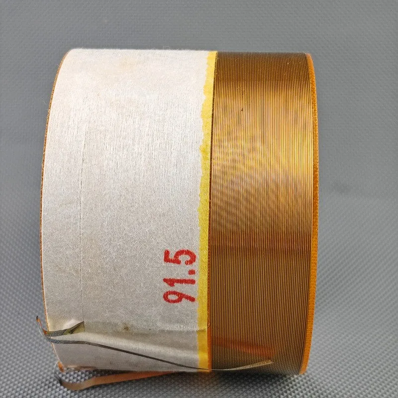 

1 шт. 91,5 мм двухслойная звуковая катушка для басового динамика, диаметр 91,5 мм, с внешним проводом, аксессуар