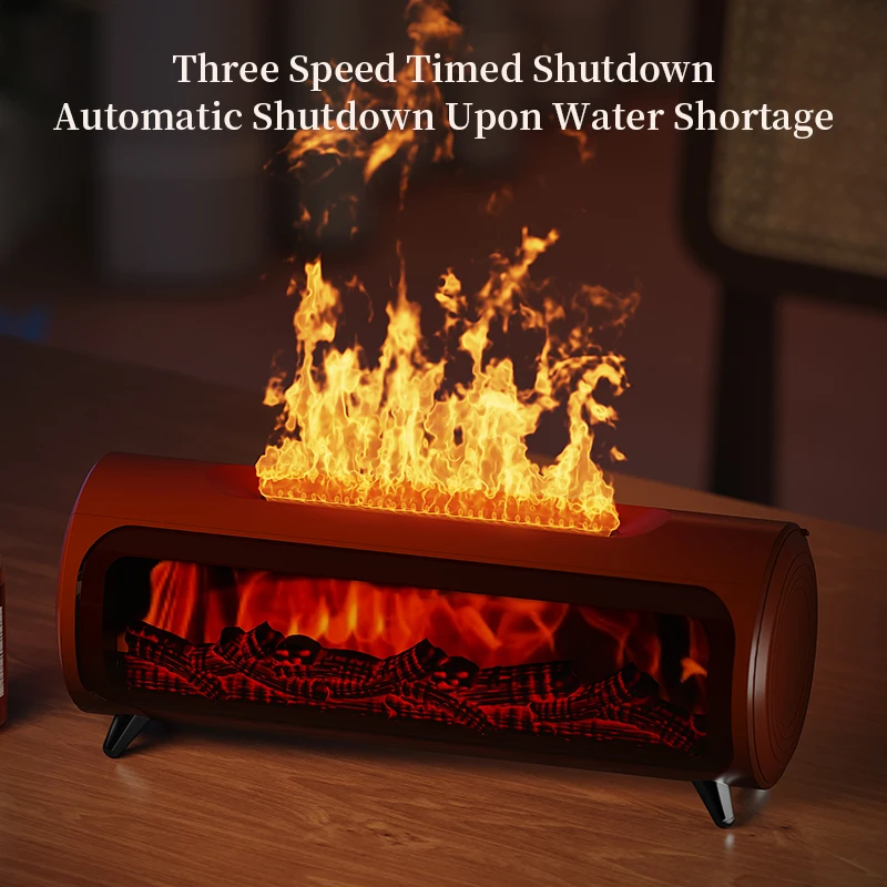 

Машина для ароматерапии с пламенем, увлажнитель воздуха, камин, домашний креативный настольный компьютер 7, красочная атмосфера, машина для ароматерапии с светлым пламенем