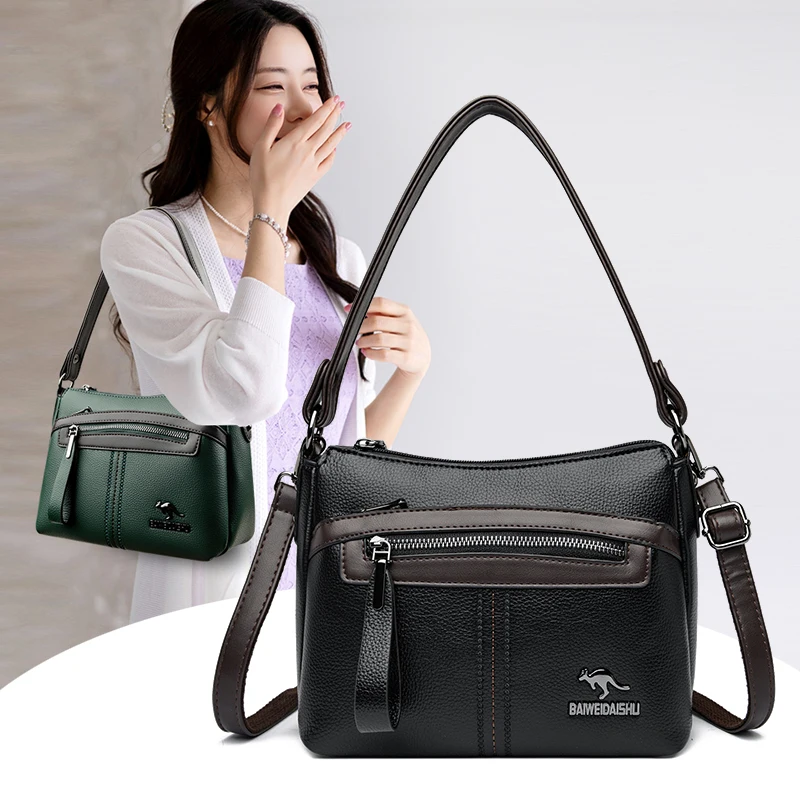 

Новая женская модная брендовая дизайнерская сумка из искусственной кожи, большая вместительная роскошная сумка-тоут, высококачественная однотонная рабочая сумка