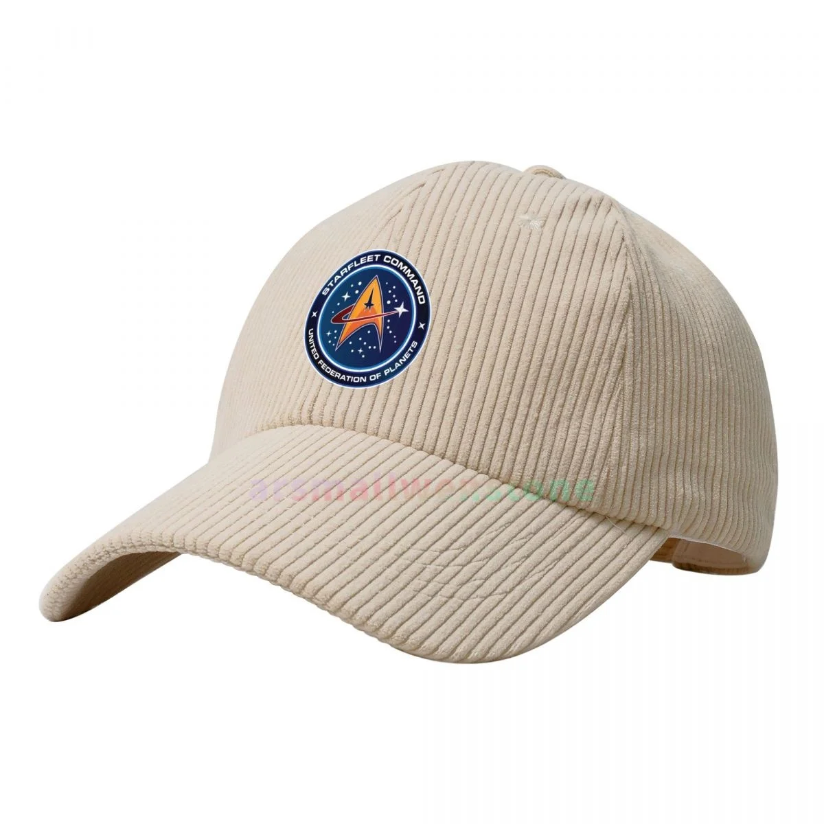 Starfleet Command United Federation Of Planets Corduroy Baseball Cap New Cotton Solid Color Sunhat Sport Snapback Caps Autumn