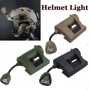 MPLS CHARGE LED Caça Militar Capacete Lanterna, Outdoor Farol Militar para Camping, 3 Modos 8 principais vendas farol moto militar - №5