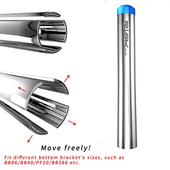 Nástroj pro demontáž středového složení RISK Bike, lis na kolo, demontáž středového složení, demontáž ložisek, vřeteno 22-24 mm, BB86 PF30 BB92, kliky 8 nejlepší prodej vytahovač pedálu lisované uložení - №6