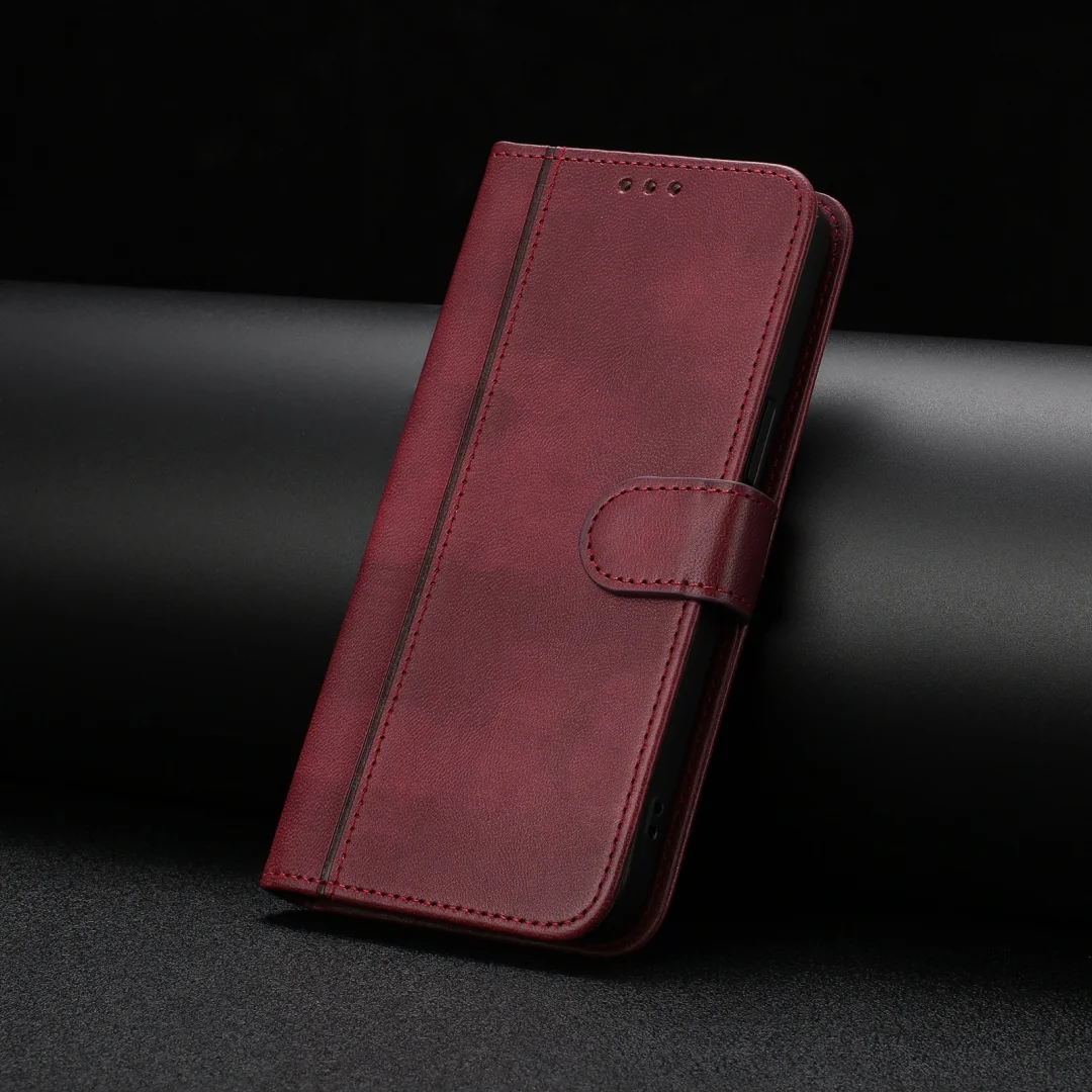 Leder Magnetisches Flip-Wallet-Etui für Redmi Note 15 Pro Plus 15 Pro 15 14 Pro Plus 14 Pro 14s 14 Telefonbuch-Hülle