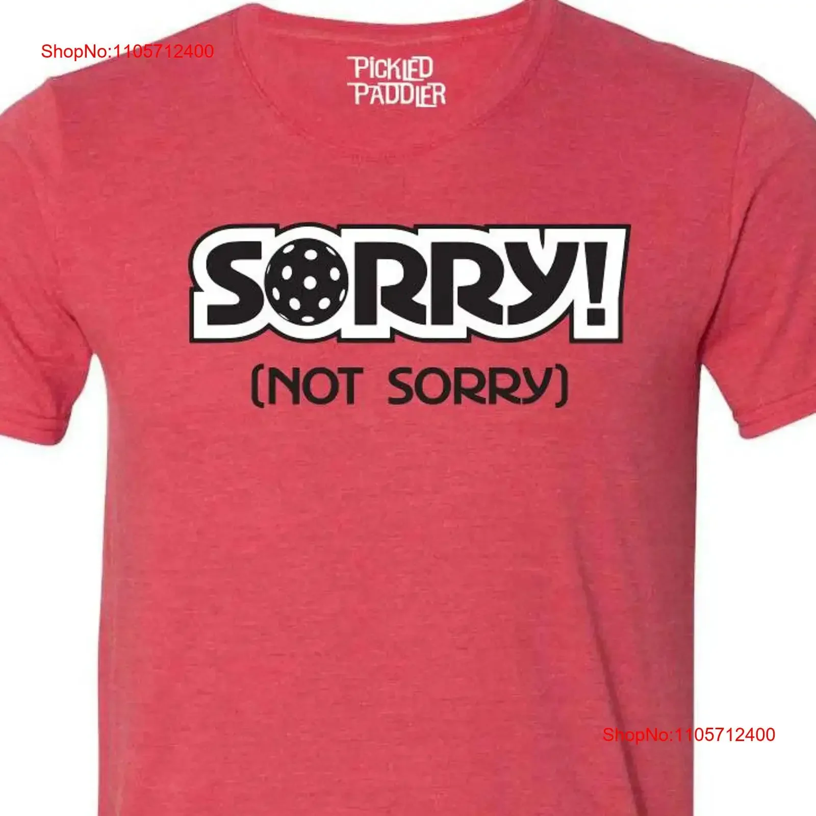 Performance Quality Soft Wicking Sorry Not Pickleball T shirt vintage Washed Comfortable fashion Unisex Slightly Casual graphic