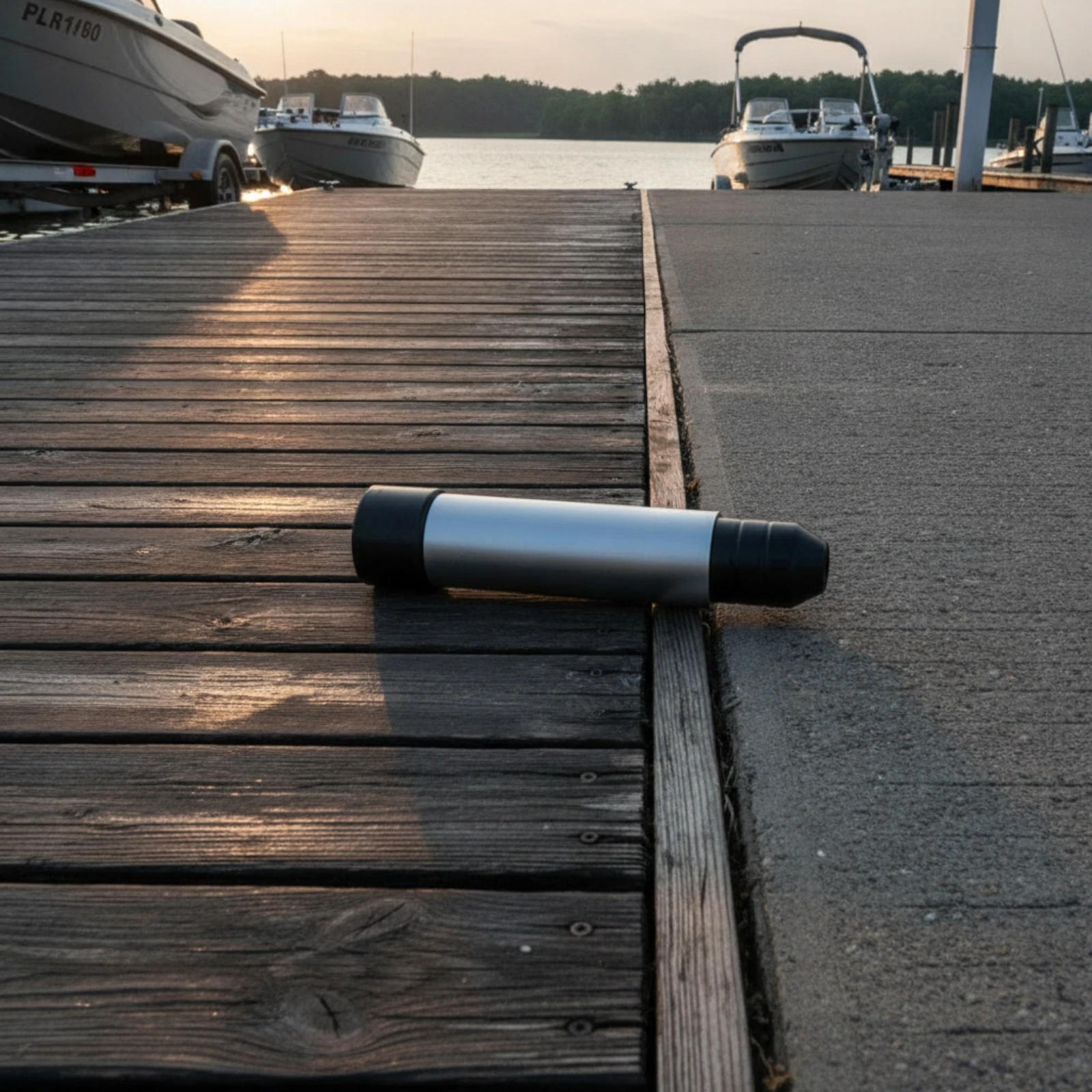 Outboard Motor Transom Support Post Long-Lasting Transom Support Post with Safeguarding End Sections Cylindrical Marine Grade
