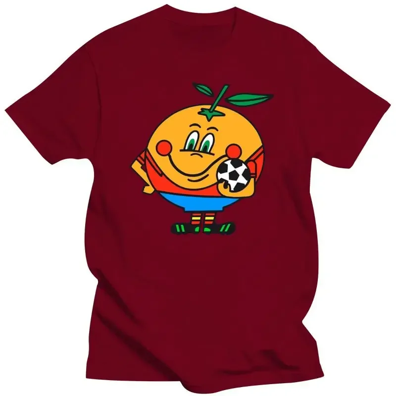 Y2k Short Sleeves T ShirtTshirt Logo Naranjito España 82 Retro Custom Printed Tee Shirt  Pure Cotton Hip Pop Streetwear top