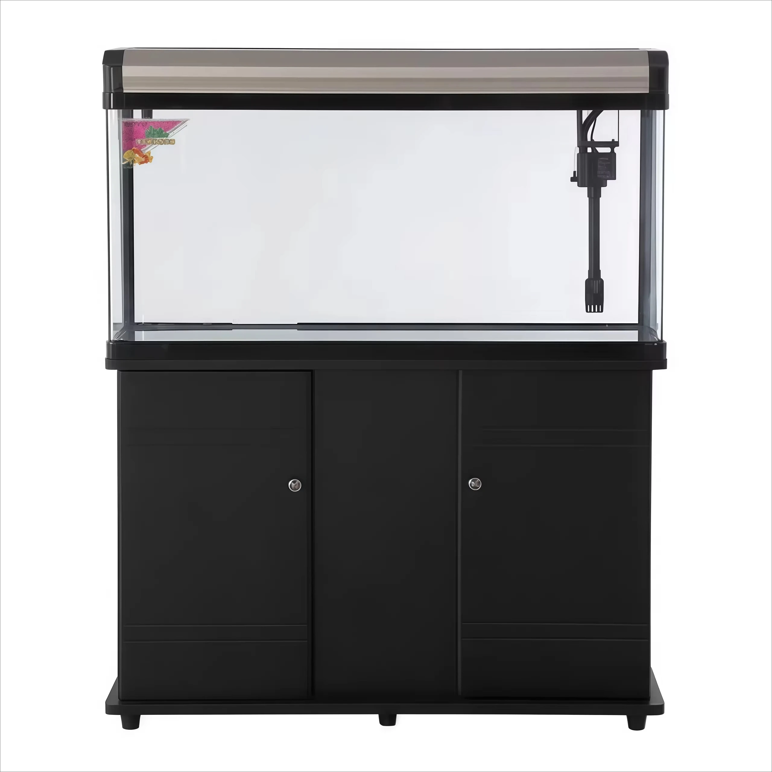 Rectangular Curved Glass Fish Tank Desktop Small Aquarium Integrated Molding Home Use Factory Direct