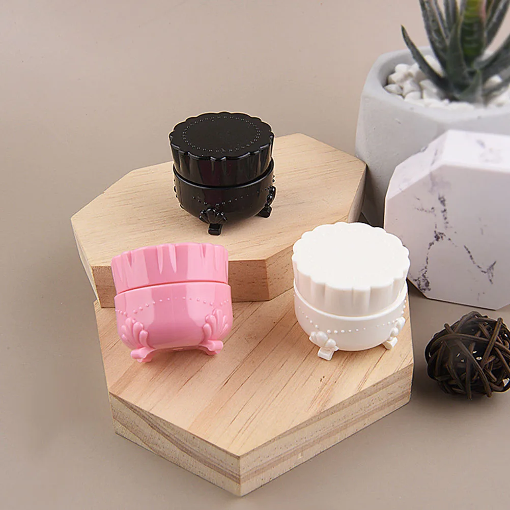 

9pcs PP Bottles White Reusable Bottle Small Containers for Nail Polish Glue Cream Travel Reusable Skincare Packaging