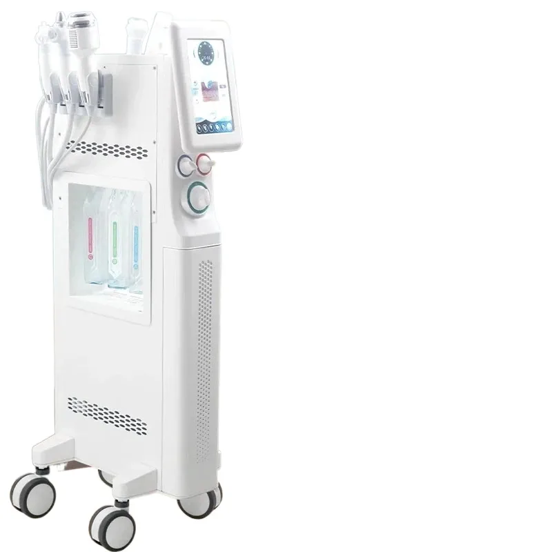Professionelle 6-in-1-Wasser-Sauerstoff-Hautpflege, Tiefenreinigung, Dermabrasion, Gesichtsmaschine, Wasser, Aqua Peeling