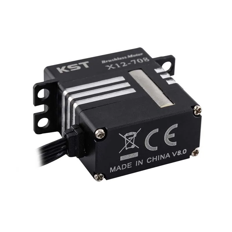 KST X12-708 Miniature All-Metal Digital High-Torque 9.3 kg Fixed-Wing 450 Swashplate Servo 30E