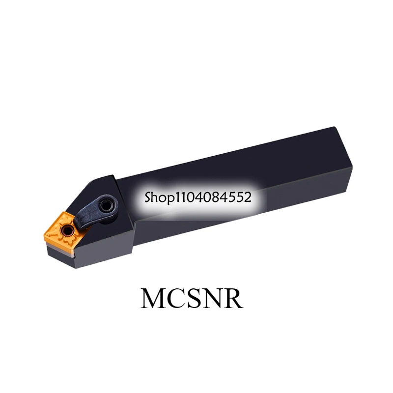 

MCSNR MCSNR1616H12 MCSNR2020K12 MCSNR2525M12 MCSNR3232P12 MCSNR3232P16 MCSNR3232P19 Pressure plate type NC external turning tool