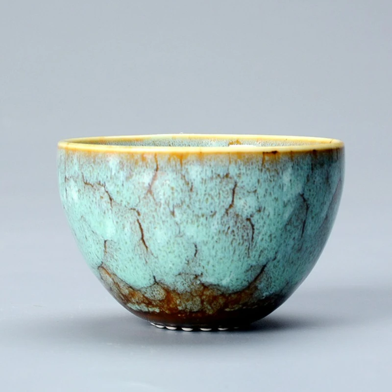 

Creative Ceramic Mini Teacup Chinese Master Cup Household Kung Fu Small Teacups Kitchen Drinkware Tableware Tea Ceremony New