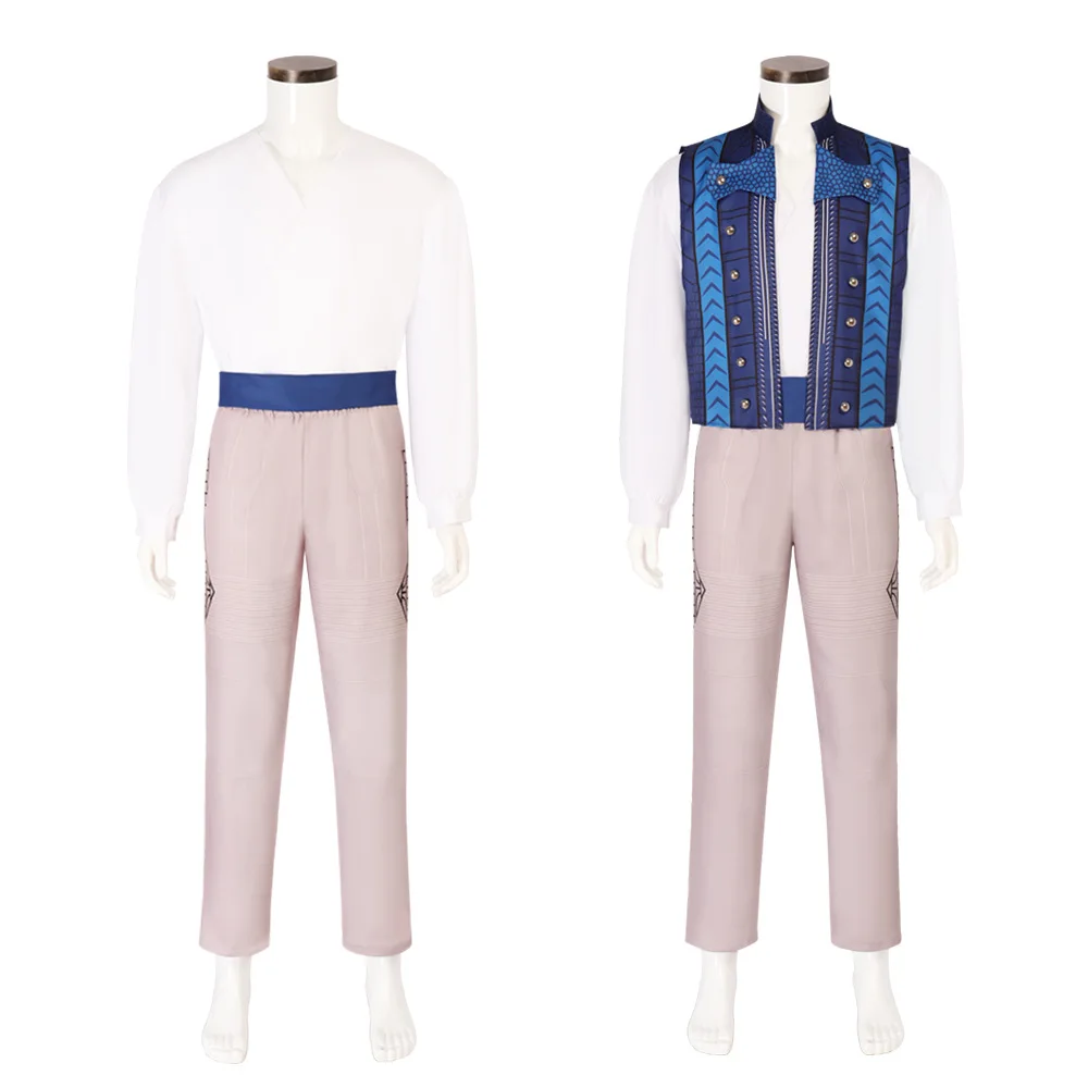 

Prince Fiyero Cosplay Costume Season 2 For Good Men Knight Uniform Halloween Suit Carnival Party Performance Outfits