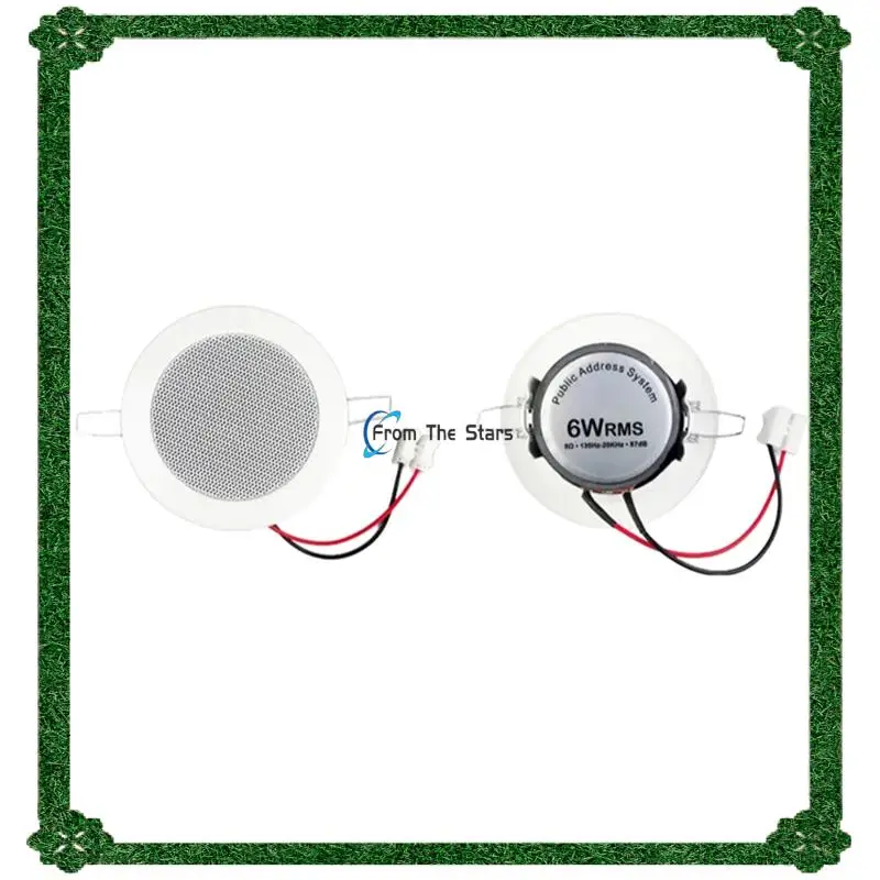 Constant Impedance 3-Inch Mini Speaker 3-Inch Ceiling Speaker Small Ceiling Speaker