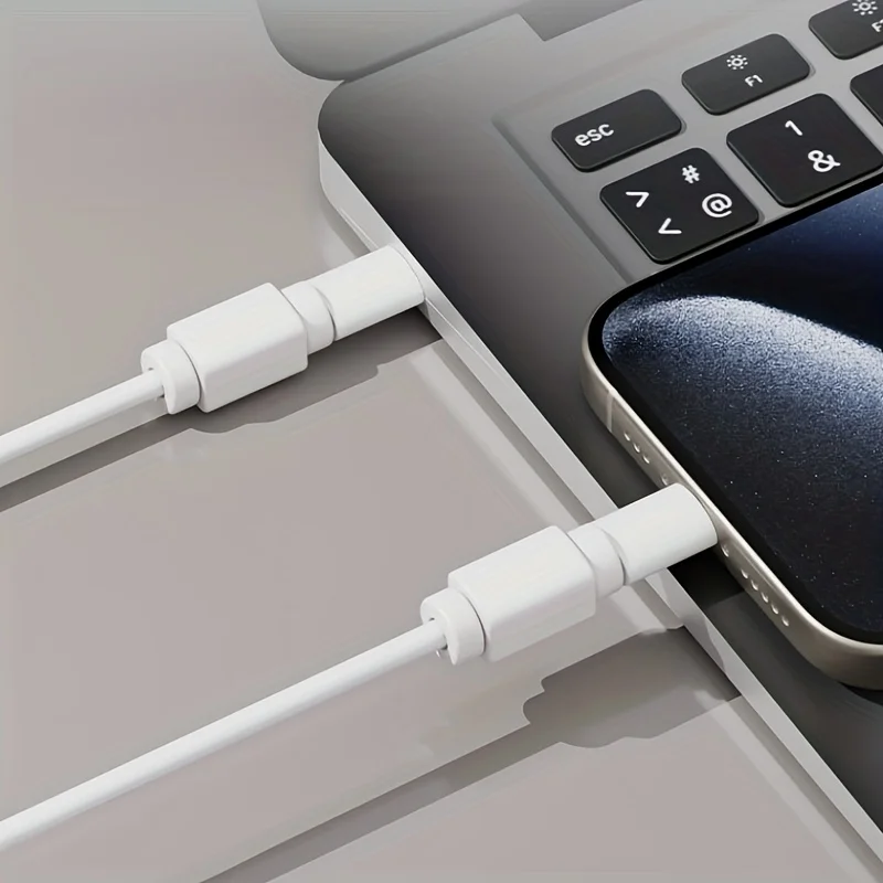 واقي كابل بيانات آيفون - مناسب لهاتف آيفون 15/14/13 برو ماكس مقاوم للاهتراء |   غطاء حماية متين