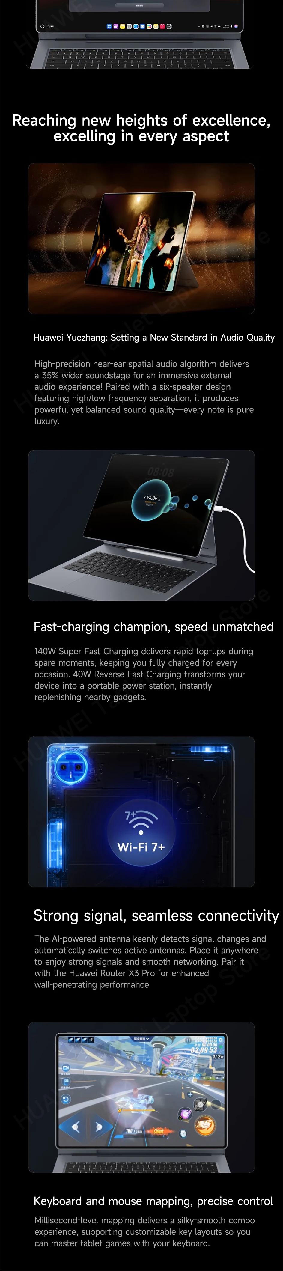 2026 HUAWEI MatePad Edge Liquid-Cooled Version PaperMatte Screen CPU KirinX90 14.2-inch OLED 120Hz 3.1K HarmonyOS5 12900mAh