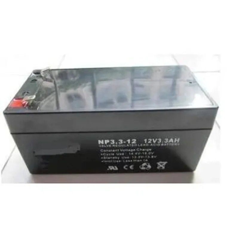 

12V 3.3Ah VRLA Lead Acid Rechargeable Battery For Emergency Light