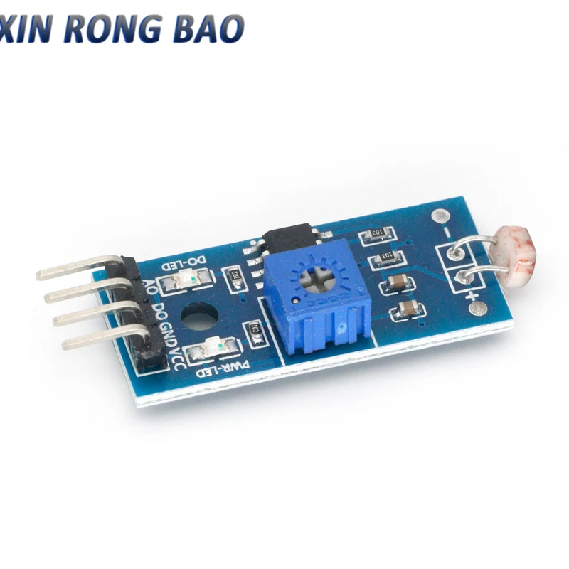 1Pcs Lichtgevoelige Helderheid Weerstand Sensormodule Lichtintensiteit Detecteren Nieuw Voor Arduino Diode LM393 Module