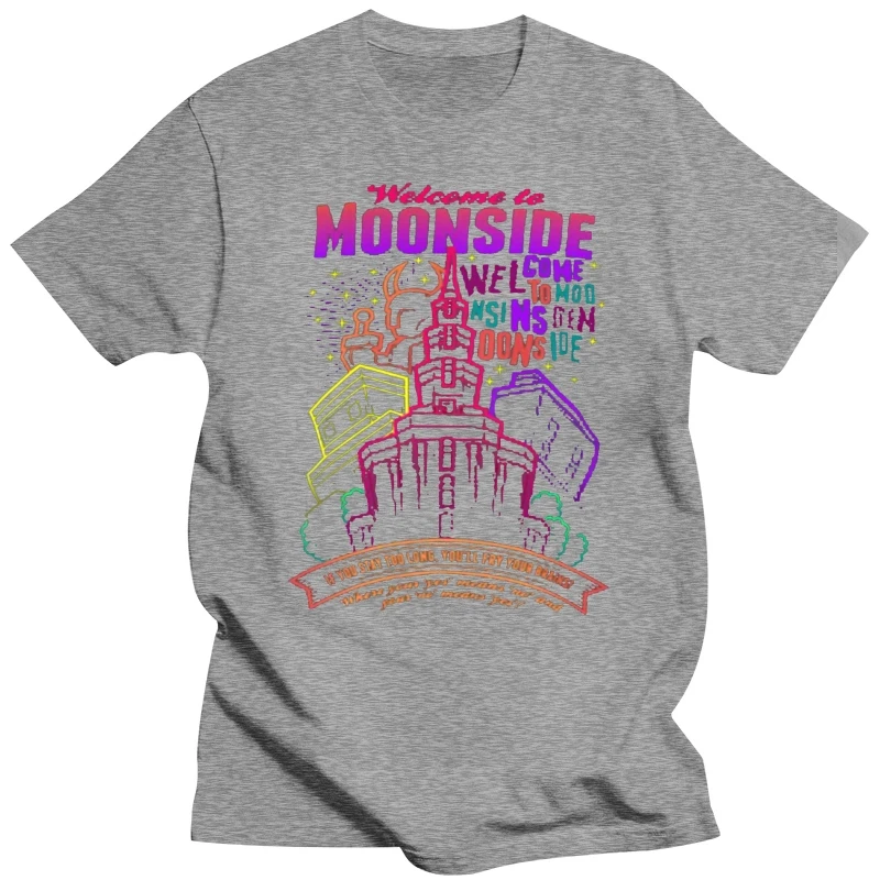 Welcome to Moonside T Shirt moonside fourside earthbound mother 2 snes video game fanart ness