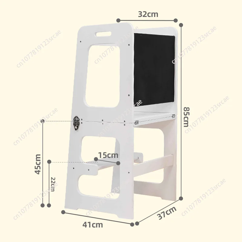 Children's 3-in-1 Foldable Hand Washing Stool Multi-functional Kitchen Stool Montessori Climbing Chair Learning Tower