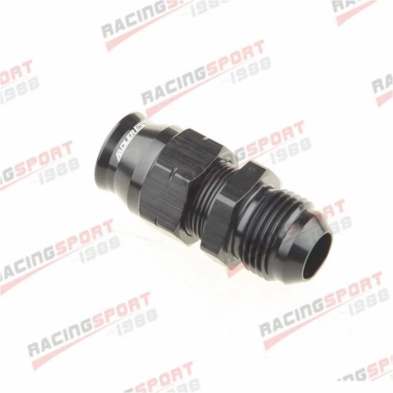 

S+ 10AN AN-10 AN10 Переходник для труб с прямым штекером на 5/8 дюйма, черный