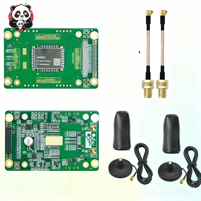 

UM982 EM982D4 Плата EVK Заголовок RTK GPS-модуль Глобальная навигационная спутниковая система Позиционирование Все Freq Master Base Station EM609