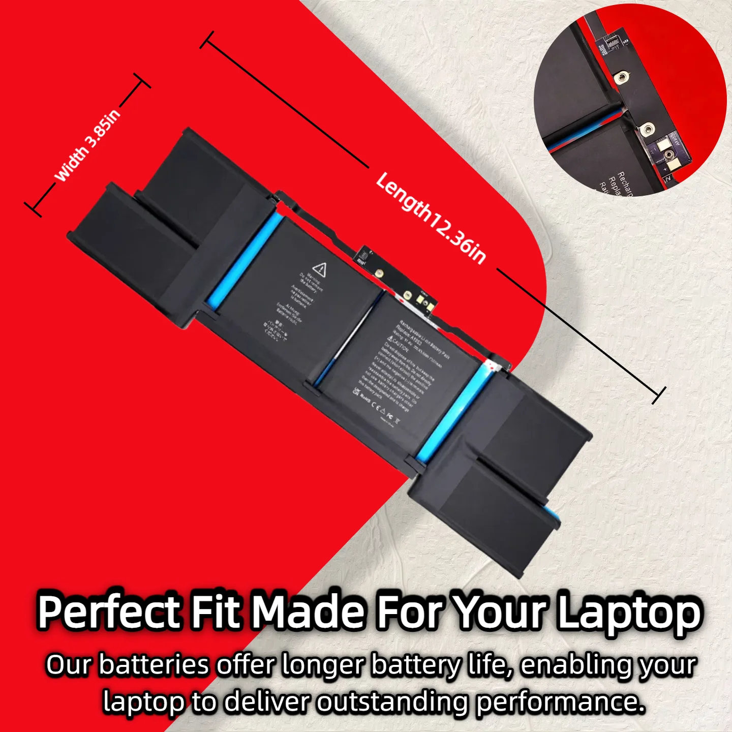 Grosir Dan Eceran ❗ ❗ ❗   Baterai Laptop A1953 untuk Apple MacBook Pro 15 inci A1990 touchbar 2018 2019 EMC 3215 MC3359 MR962LL