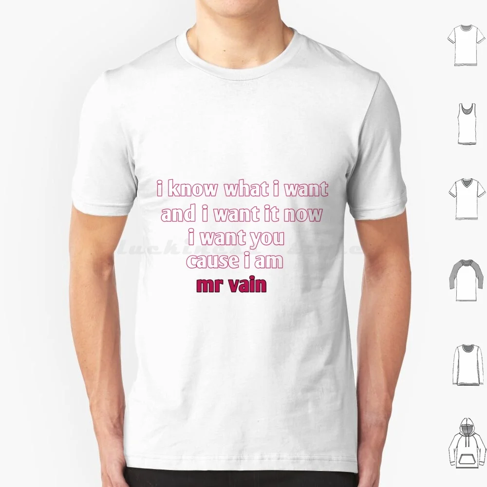 Mr Vain T Shirt Men…