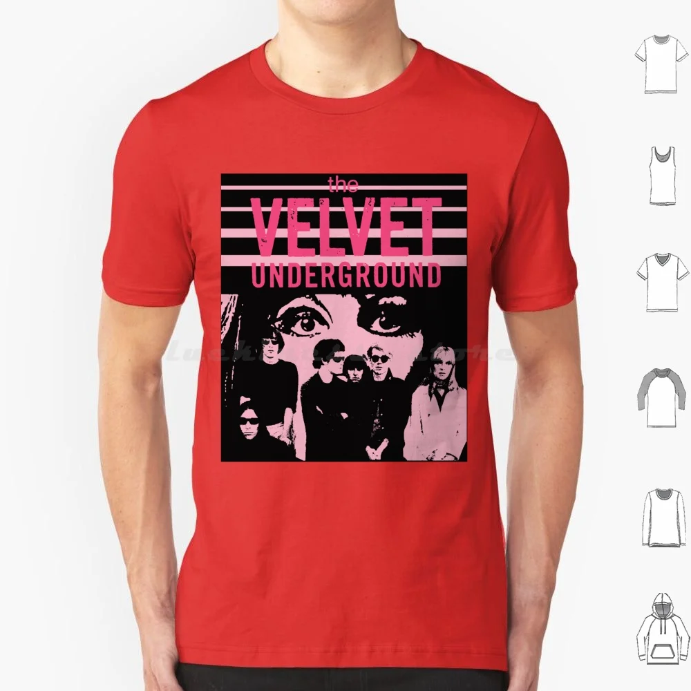 Velvet Underground 70s 1970s Retro Vintage máscara camiseta hombres mujeres niños 6xl terciopelo Underground Lou Reed Nico New York Dolls Band