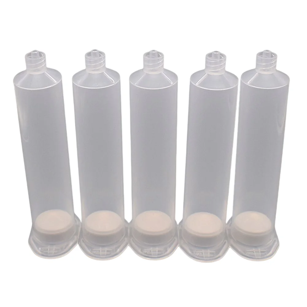 5 PC 30ml กาว Dispensing Syringe Barrel 30CC กาวกาว Dispenser อุตสาหกรรมหลอดเข็มฉีดยาสำหรับ 30ml UV กาวปืนเครื่องมือ