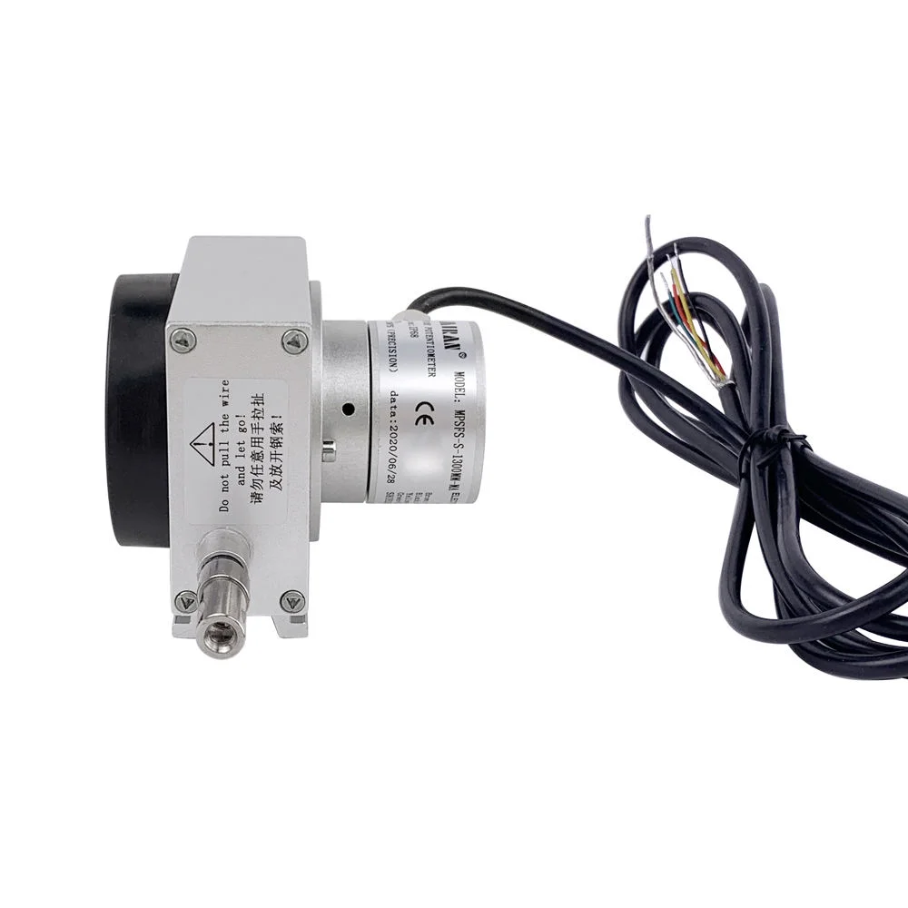 

Добро пожаловать, чтобы узнать больше. Датчик перемещения Miran Brand MPSFS2-S 100-1300 мм, водонепроницаемый, с тросовым датчиком, из антикоррозийного материала, потенциометр с выносным датчиком