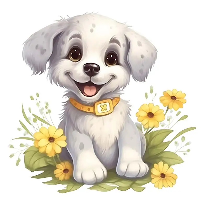 Tiger, Katzen, Hunde, Kaninchen, verschiedene Tiere, Wandaufkleber, Kinderzimmer, Hintergrund, Heimdekoration, Wandbild, Wohnzimmer, Tapetenaufkleber – Detail 7