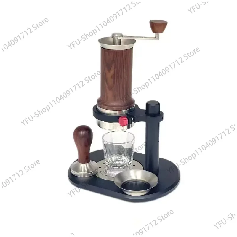 New Manual Coffee Maker Espresso Maker Italian Thickener Manual Home Outdoor Hand Press Coffee Machine Portable Grinder Machine