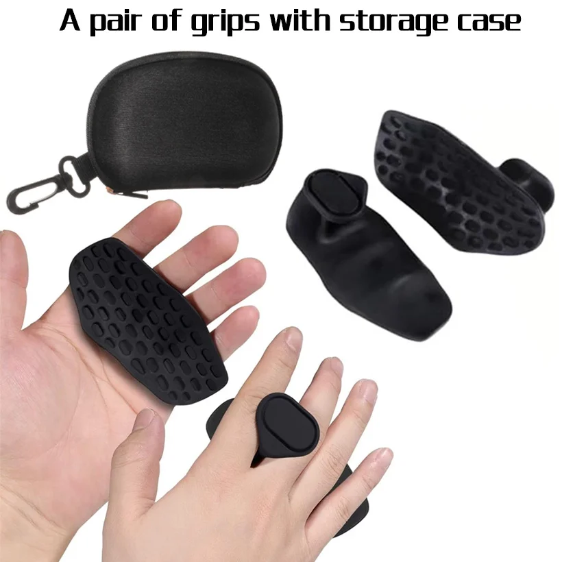 Un par de accesorios de entrenamiento de gimnasia, empuñaduras de entrenamiento antideslizantes, empuñaduras de goma para levantamiento de pesas, dominadas y entrenamiento de gimnasia