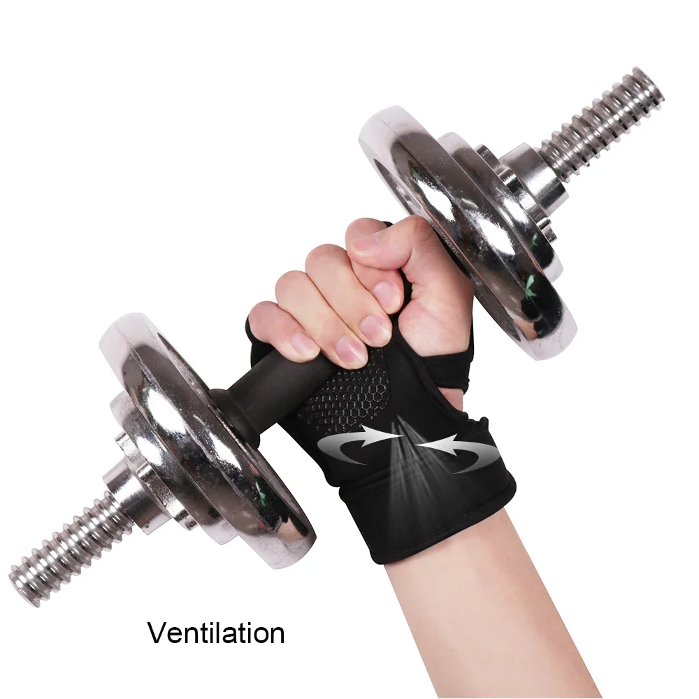 Training Sport Gloves for Men Women Workout Gloves Fitness Body Building Weightlifting Gym Hand Wrist Palm Protector Gloves image 5