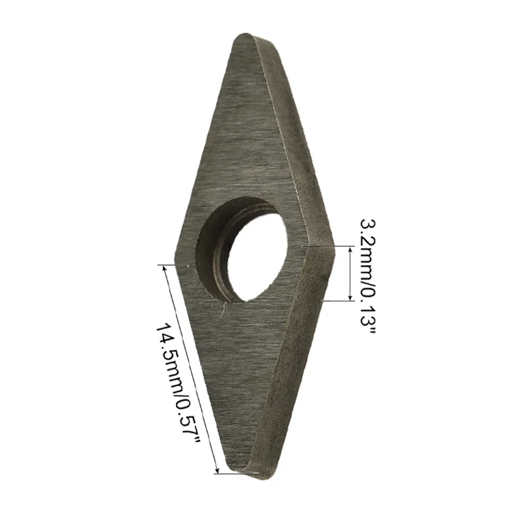 Carbide Insert MV1603 15mm X 15mm X 3.1mm 35 Degree Bevel Effectively Protect Hardness Shim Seats Wear Resistance