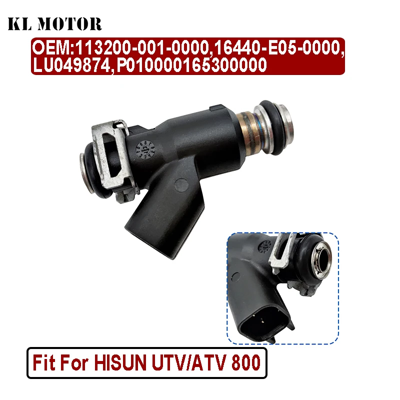 

HISUN UTV/ATV 800 FUEL INJECTOR, 2-Hole Type (ONE-1 INJECTOR) 16400-010-0000 QUAD GO KART P010000165300000