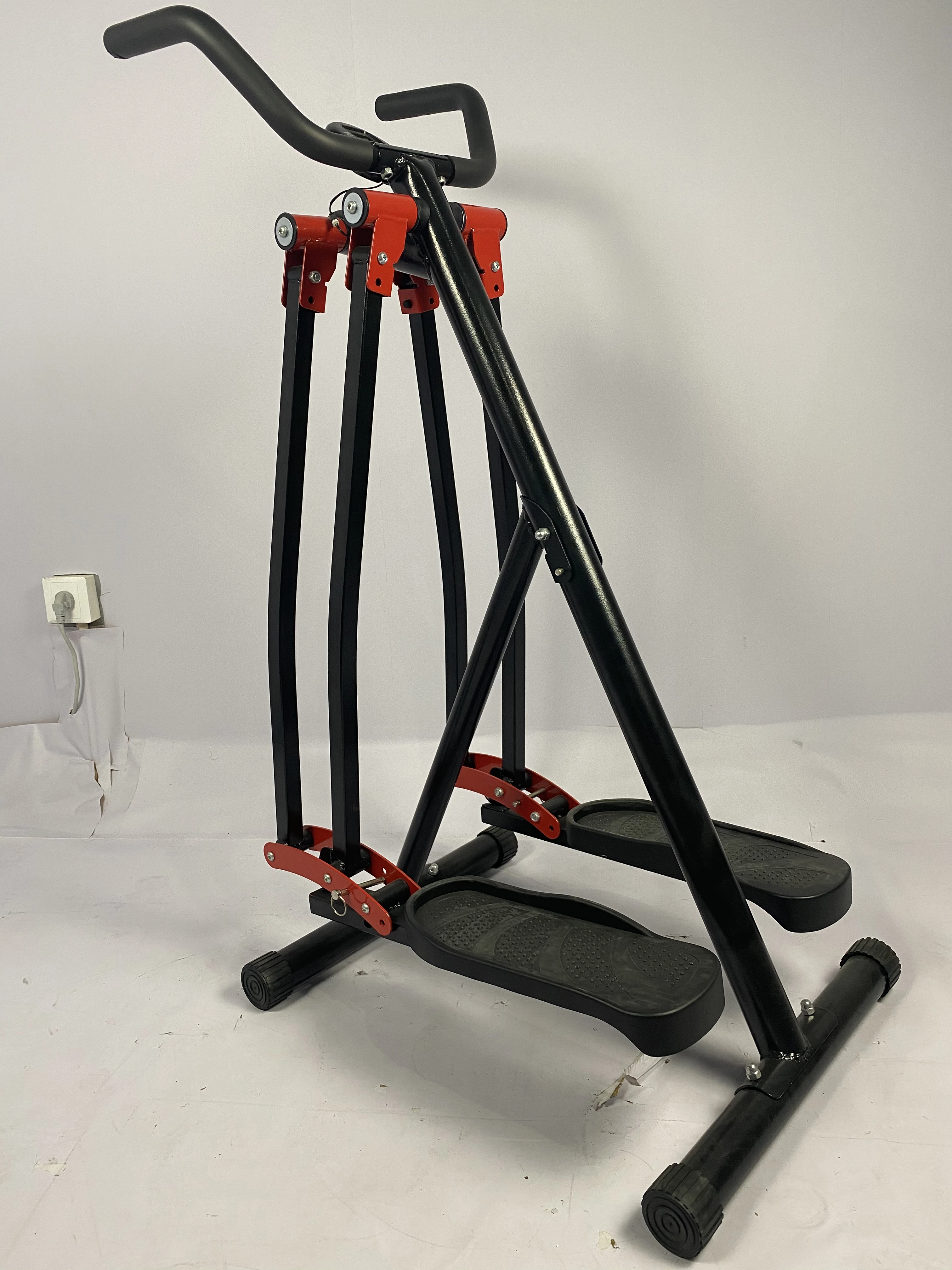 Kardio-Trainingsgerät Treppensteiger Beinschwung Air Walker Fitnessgerät für Zuhause, Gym und Büro