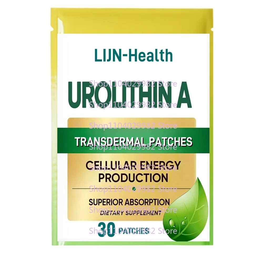 

30 Patches Urolithin A Transdermal Patches Supports Antioxidant, Enhanced Healthy Aging, Cell Repair for Men & Women