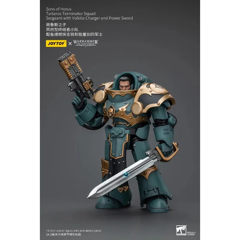 

В наличии JOYTOY 40K Sons of Horus Tartaros Terminator Squad 1/18 Коллекционная фигурка-модель, подарок