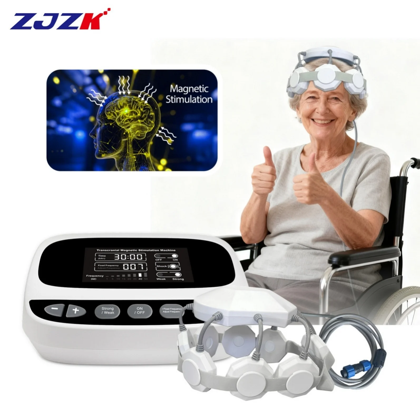 2026Sys019 Transcraneal Magnetic Brain Stimulator TMS RTMS Products Neuromodulacao Estimulacim Magntical Technology for Parkinso