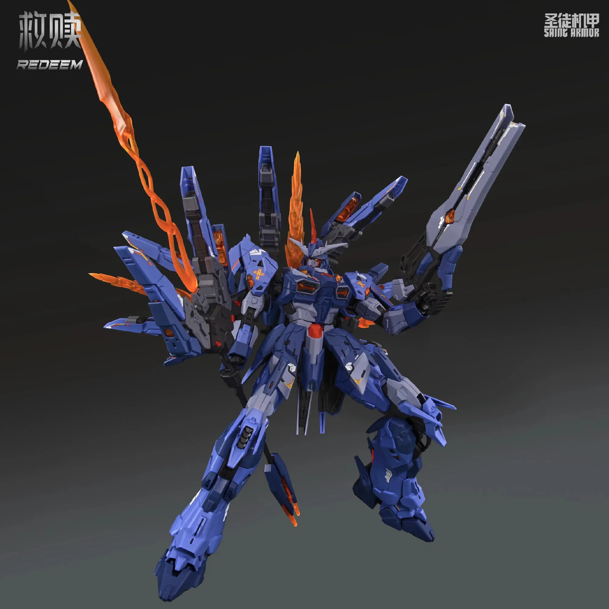 ZAOWORKSHOP Saint Armor Redeem MG 1/100 Montage Modell Kits Action Anime Figuren Sammlung Roboter Spielzeug Geschenke Mobile Suit