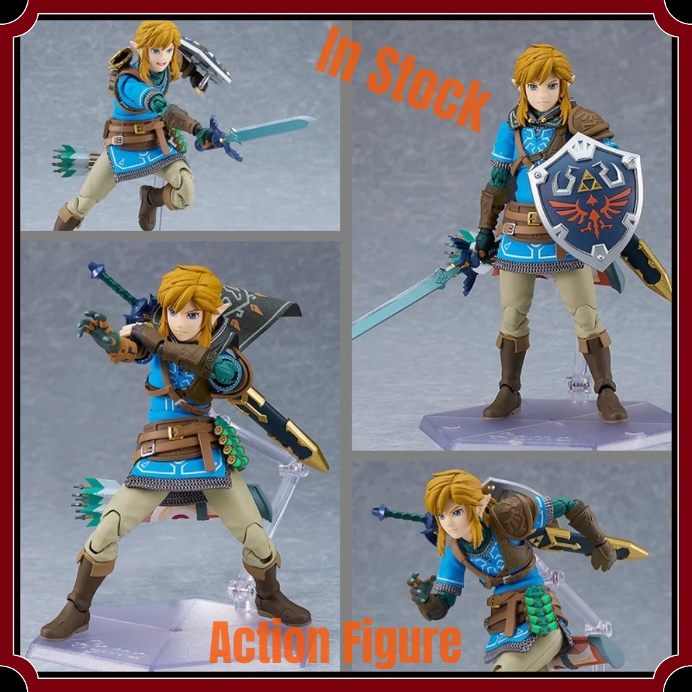 Figura de Acción Articulada de PVC de The Legend of Zelda: Tears of the Kingdom, Número de Enlace 626, Personaje del Juego, Modelo Coleccionable para Exhibición