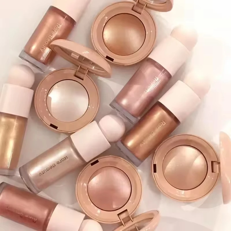 Iluminador Facial de Larga Duración Rare Beauty, Iluminador Líquido que Ilumina, Revitaliza, Ilumina y Encantara, Cosméticos de Maquillaje