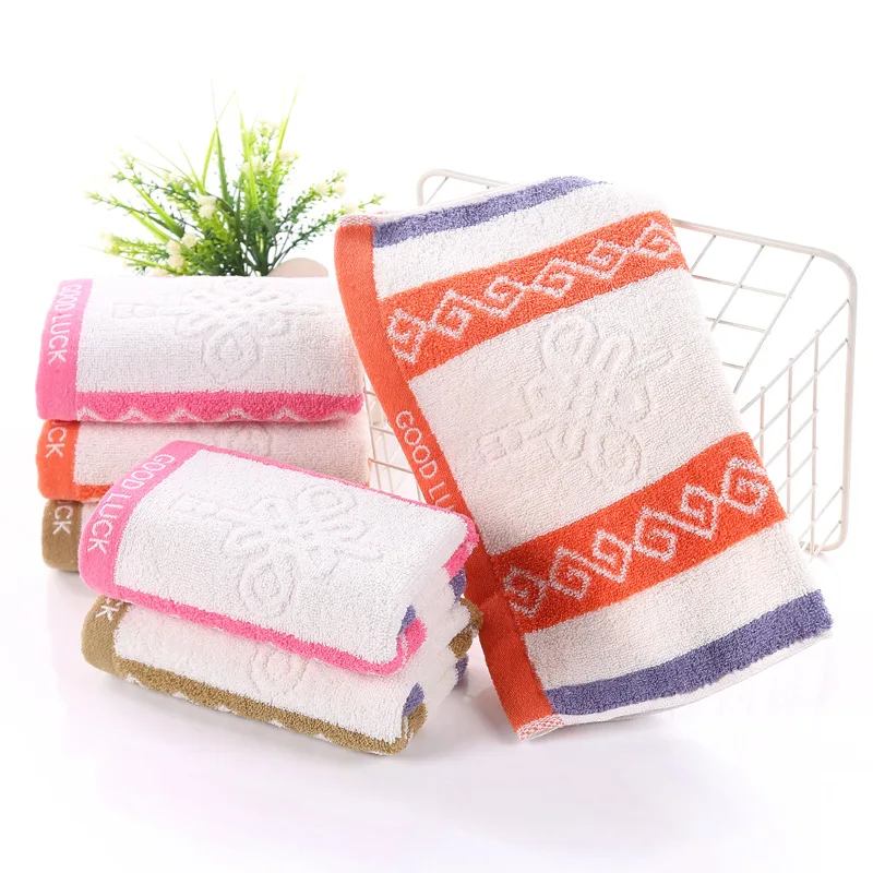 Strong Twist Cotton Towel Set, Face Hand Towel, Bath, Soft, High Quality, Wholesale, New, 100g, 2017